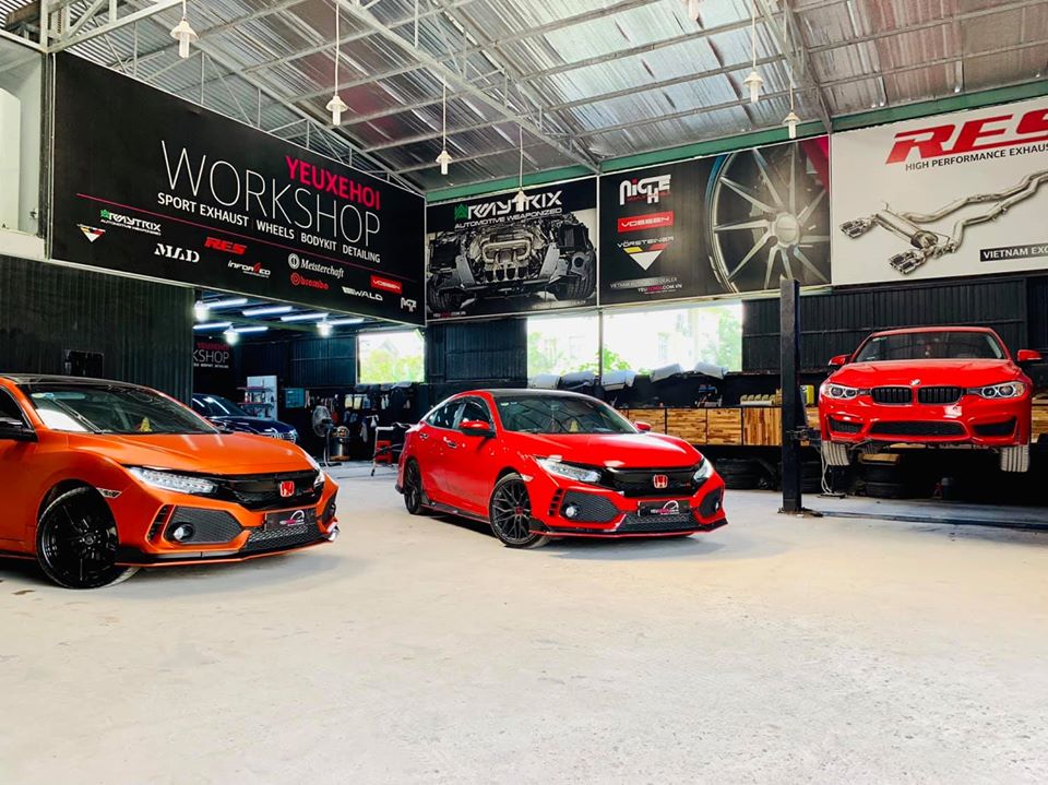 CIVIC LÊN BODYKIT  TYPE R QUÁ ĐẸP 